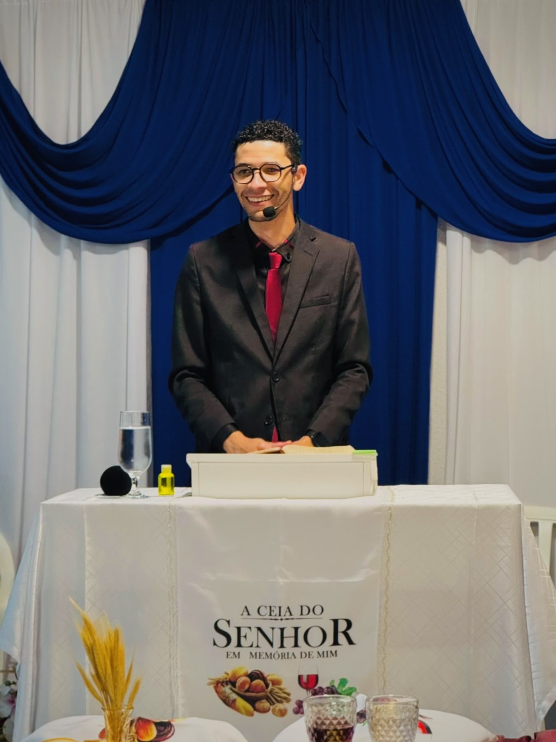 Pr. Jeferson Rocha, pastor-presidente da Assembleia de Deus Voz Missionária